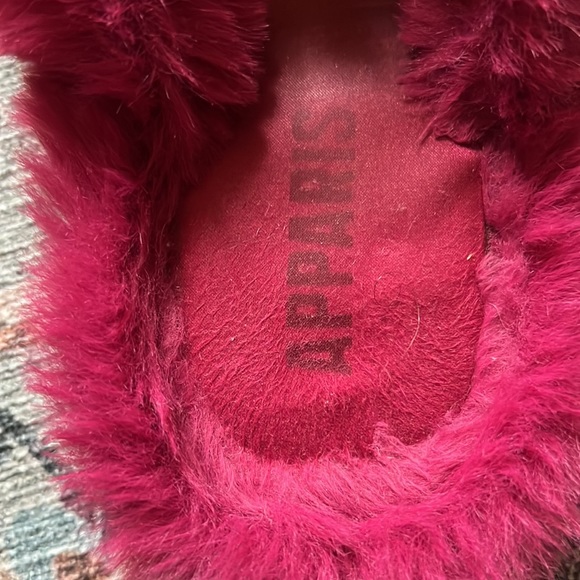 Apparis Biba Slippers, 10, Raspberry - Picture 5 of 11